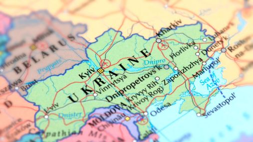 Carte de l'Ukraine ©Getty - omersukrugoksu