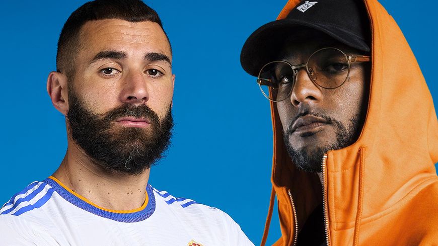 Karim Benzema et Booba - (photos : Aitor Alcalde - UEFA / DR)