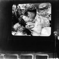 Greta Garbo et John Gilbert dans "La Chair et le Diable" (film muet 1926).
