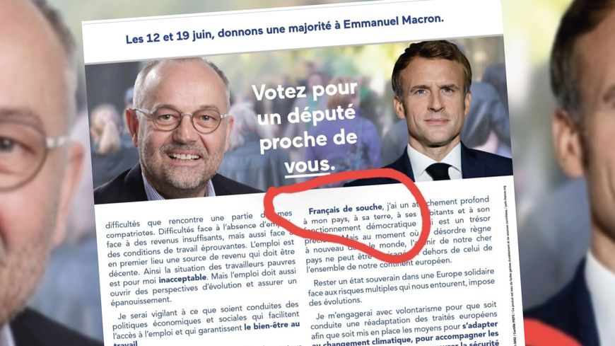 Capture d'écran du tract.