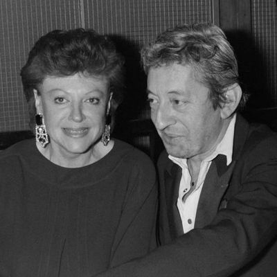 Régine et Serge Gainsbourg au "Palace" à Paris le 24 octobre 1984