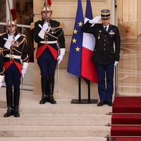 Elisabeth Borne à Matignon, le 16 mai 2022.