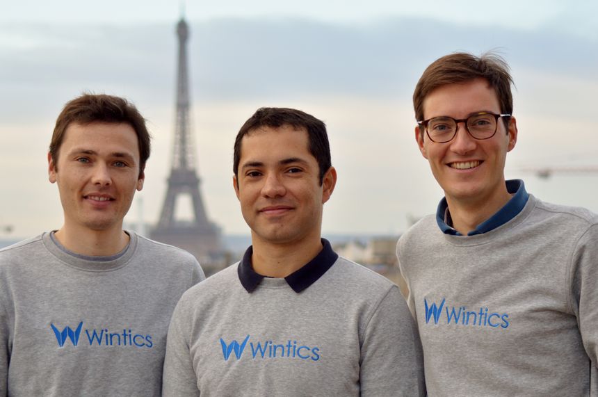 Matthias Houllier, Lévi Viana et Quentin Barenne ont crée Wintics à Paris en 2017
