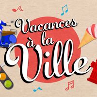 visuel Podcast des aventures d'Octave et Melo "Vacances à la ville"