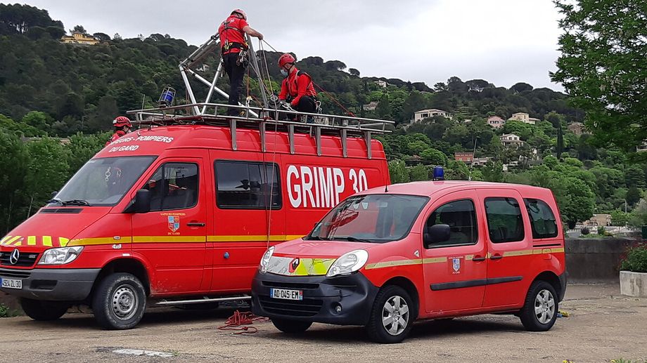 Un enfant de neuf ans sauv� par les pompiers apr�s une chute de huit m�tres dans un puits � Aramon