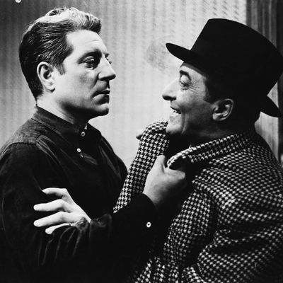 Jean Gabin et Jules Berry dans "Le Jour se lève" de Marcel Carné en 1939.
