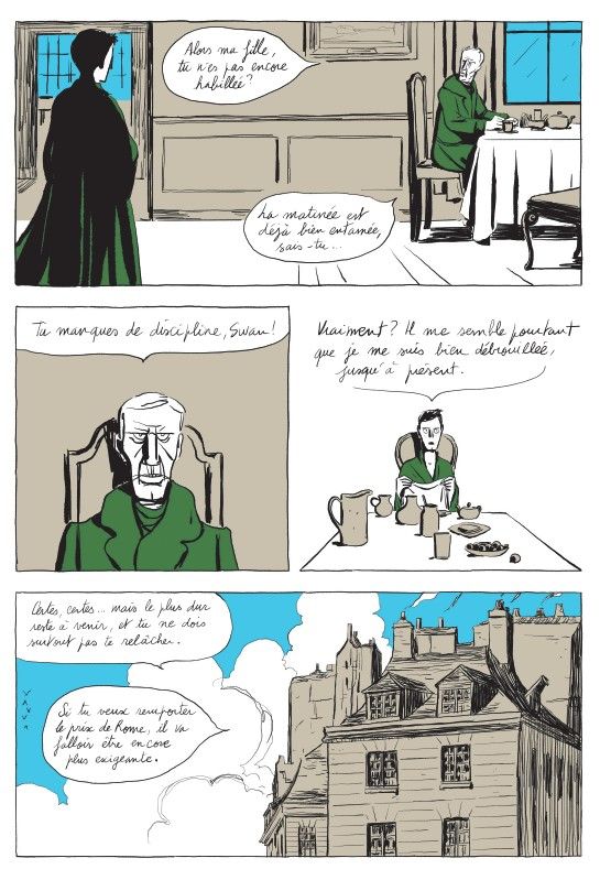 Swan 3. Le Déjeuner sur l'herbe © Gallimard, 2022