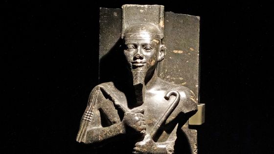 Statue de Taharqa, roi de Napata, pharaon de 690 à 665 avant notre ère. ©Getty - Universal History Archive / Universal Images Group