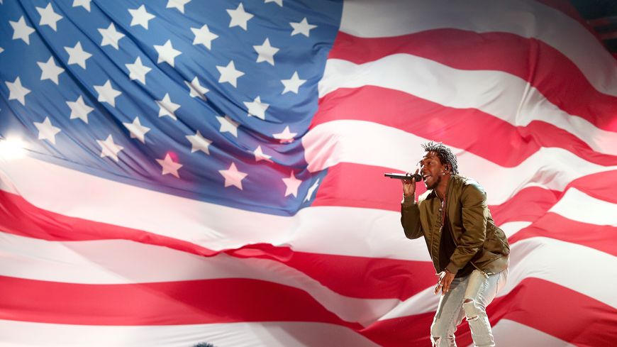 L'artiste et interprète Kendrick Lamar, ici aux BET Awards 2015 au Microsoft Theater, le 28 juin 2015 à Los Angeles.