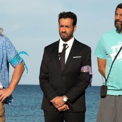 kad Merad, Ramzy Bedia et Jonathan Cohen, candidats du Flambeau.