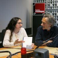 France Musique, studio 361 ... Charlotte Segond-Genovesi & Philippe Venturini (g. à d.)