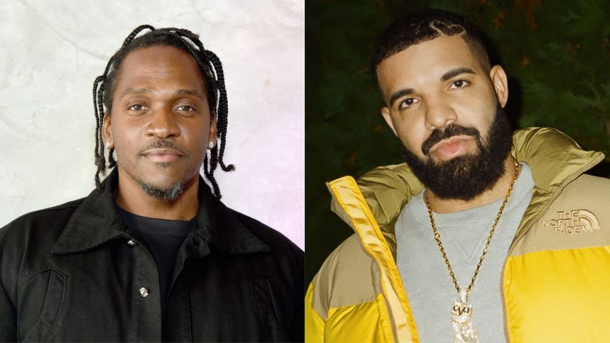 Pusha T et Drake (Getty -DR)
