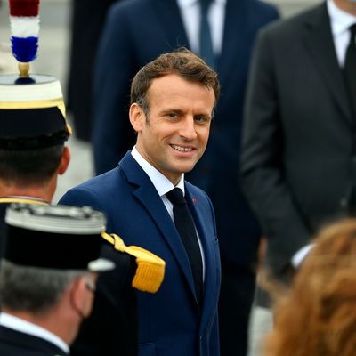 Emmanuel Macron le 14 juillet 2021