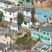 Photo prise à Port-au-Prince en Haïti le 16 août 2017.