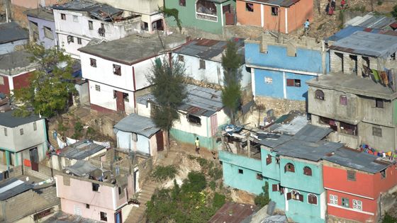 Photo prise à Port-au-Prince en Haïti le 16 août 2017. ©AFP - HECTOR RETAMAL