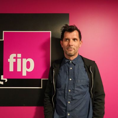 Hugh Coltman dans les studios FIP le 4 mai 2022