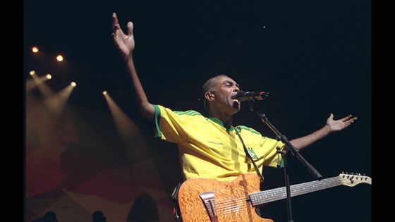 Gilberto Gil en concert à L'Olympia - Stephane Cardinale - Corbis /