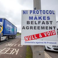 Le texte est notamment tenu pour responsable par ses détracteurs de difficultés d'approvisionnement en Irlande du Nord