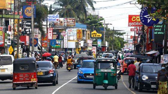 Le Sri Lanka en faillitte ©Maxppp - VALERIE VREL