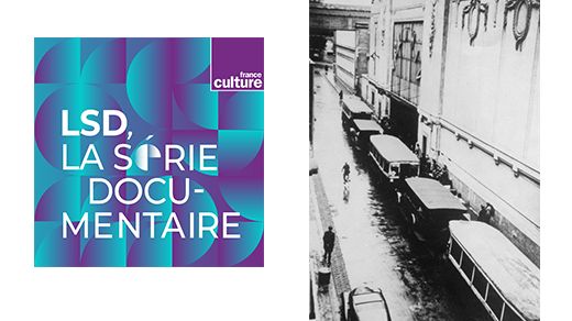 Unique cliché des Bus garés le long du Vel d’Hiv lors de la rafle de 7000 juifs le 16 juillet 1942 à Paris avant déportation - Mémorial de la Shoah