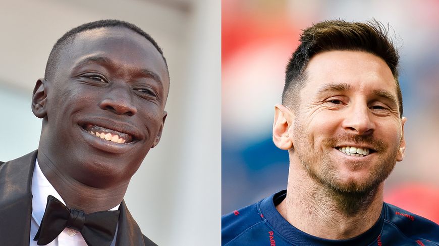 Khaby Lame (photo : Rocco Spaziani) - Lionel Messi (photo : Antonio Borga)