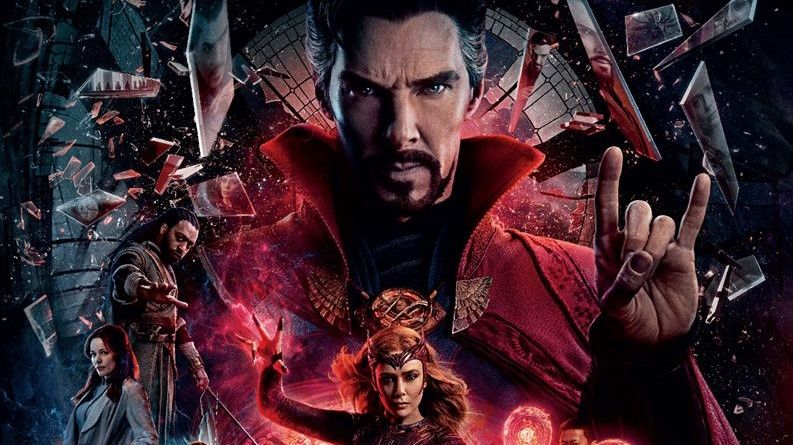 Affiche du film "Docteur Strange in the Multiverse of Madness" de Sam Raimi (2022)