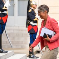 La Première ministre française Elisabeth Borne