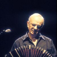 Astor Piazzolla lors d'un concert à Amsterdam, le 26 juin 1989