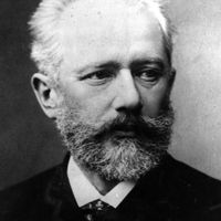 Portrait du compositeur Piotr Ilitch Tchaïkovski