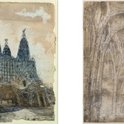 Projet pour l’église de la Colònia Güell, Antoni Gaudí