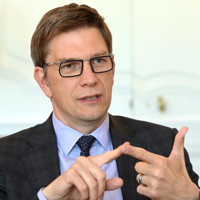 Mathieu Klein, maire socialiste de Nancy, à Nancy, le 8 octobre 2021.