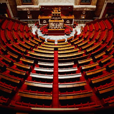 L'hémicycle de l'Assemblée nationale