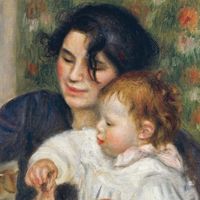 Gabrielle et Jean, 1895-1896, par Pierre-Auguste Renoir, huile sur toile, 65x54 cm, Paris, Musée National de l’Orangerie