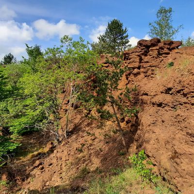 au pays des terres rouges, dans les anciennes mines de fer