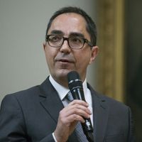 L'ancien directeur du Louvre Jean-Luc Martinez à Paris, le 10 mars 2016.