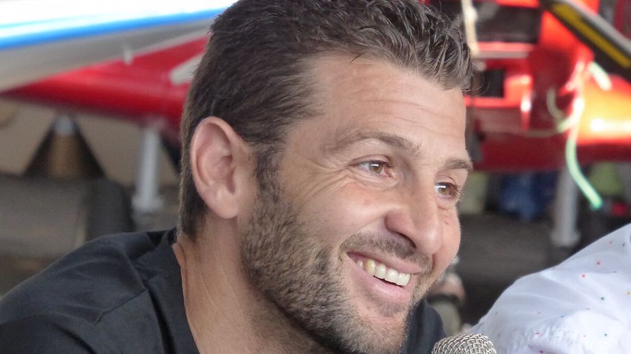 Rassemblement d'hydravions Ã  Biscarrosse : Franky Zapata, 