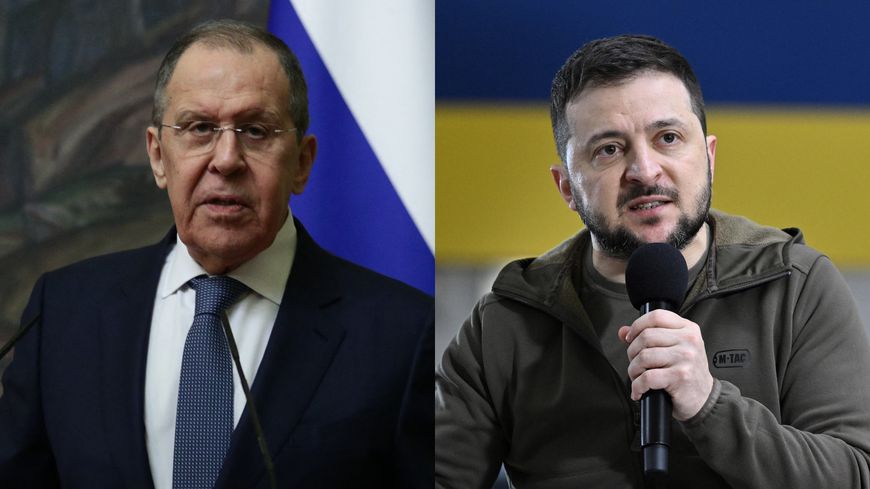 Sergueï Lavrov a attaqué le président ukrainien Volodymyr Zelensky sur ses origines juives.