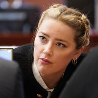 Amber Heard à son procès le 19 mai 2022