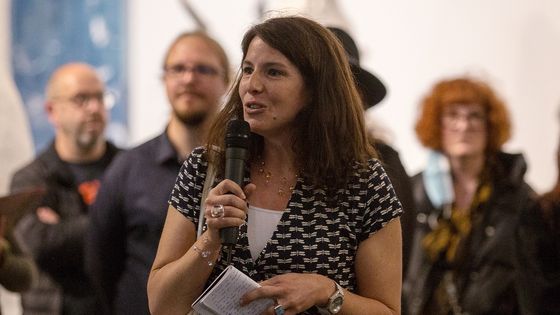 L'historienne de l'art et directrice du musée de Cluny, à Paris, Séverine Lepape ©AFP - FRED SCHEIBER