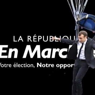 Une image de la vidéo tweetée par les Jeunes Républicains, le 12 mai 2022