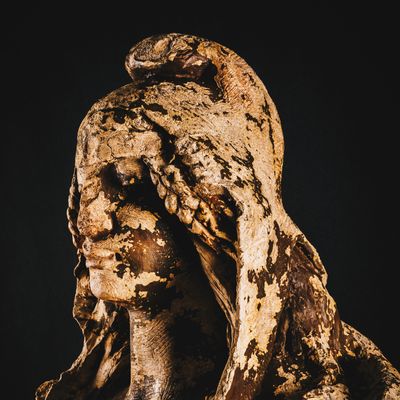 Buste de la Marianne noire exposée au Musée de la Résistance et de la Déportation de Toulouse