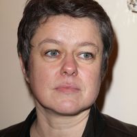Laure Murat, en mars 2011, à l'occasion de la réception du prix Femina essai