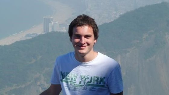 Maxime lors d'un voyage au Brésil. - © Famille