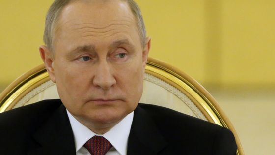Vladimir Poutine le 16 mai 2022 ©Getty - Contributor