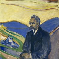 Nietzsche, Thielska Galleriet, Stockholm, Munch, Edvard (1863-1944)