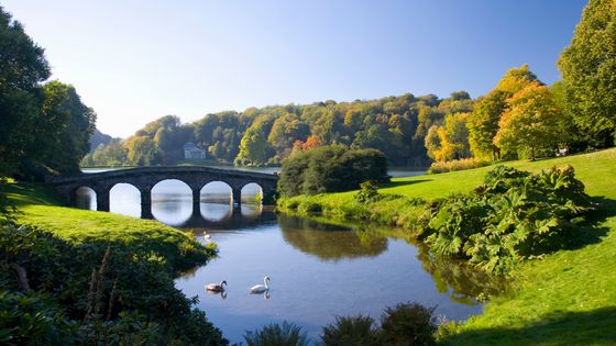 Vue du parc de Stourhead, en Angleterre ©Getty - David C. Tomlinson