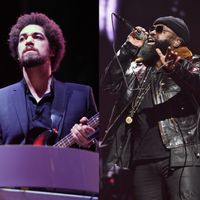 Le producteur, disc jockey et compositeur Danger Mouse et le rappeur et acteur Black Thought