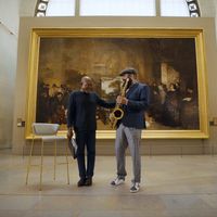 Patrick Chamoiseau et Raphaël Imbert au musée d'Orsay