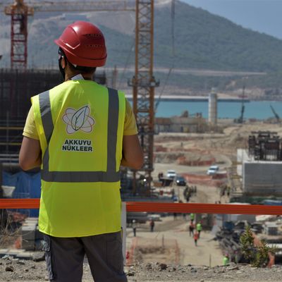 Chantier de la centrale nucléaire d'Akkuyu