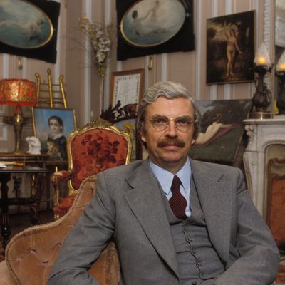Daniel Toscan du Plantier (1941-2003) à Paris en 1980